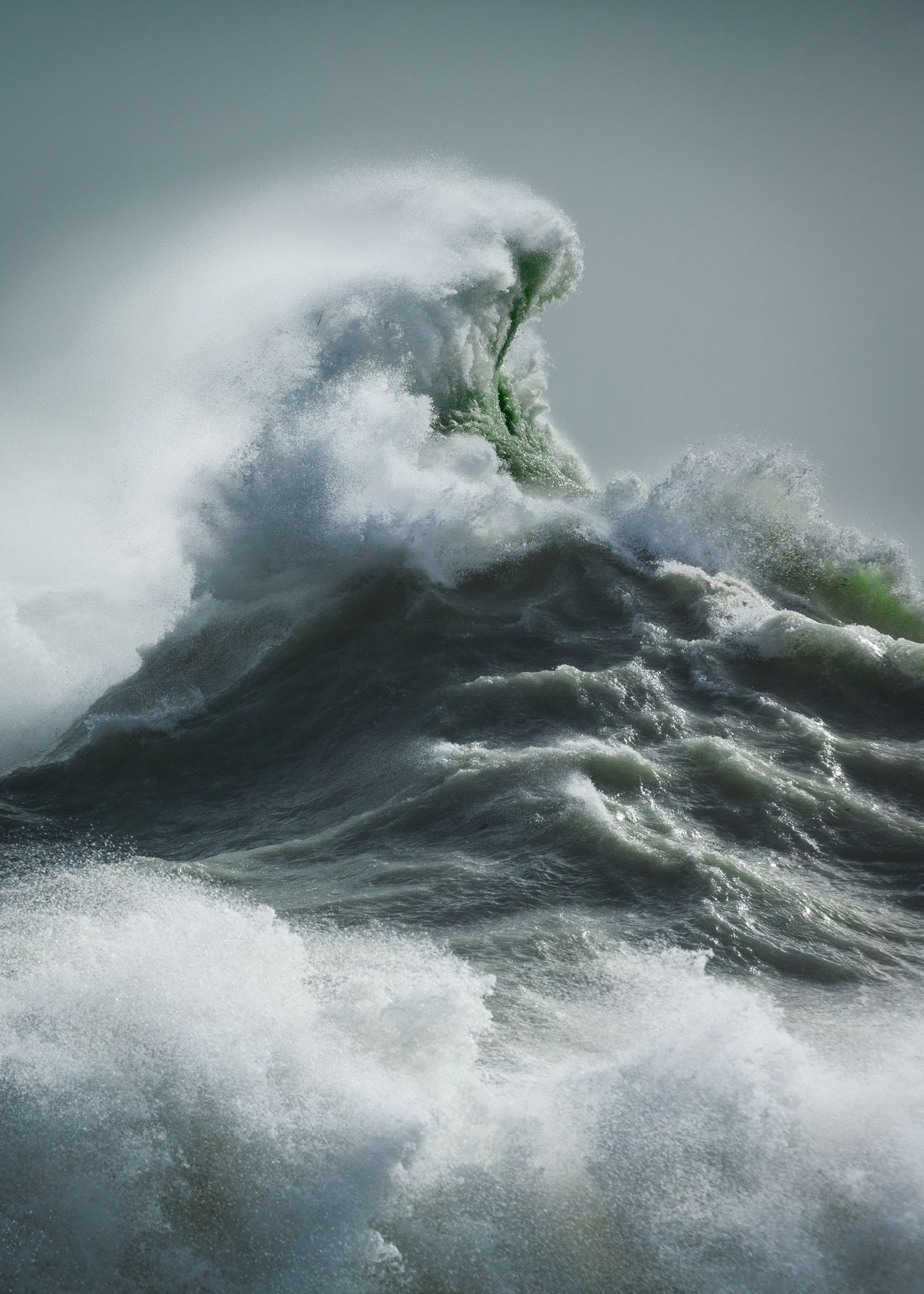 Mythical Creatures and Greek Gods Leap From Waves Captured off the South Coast of England