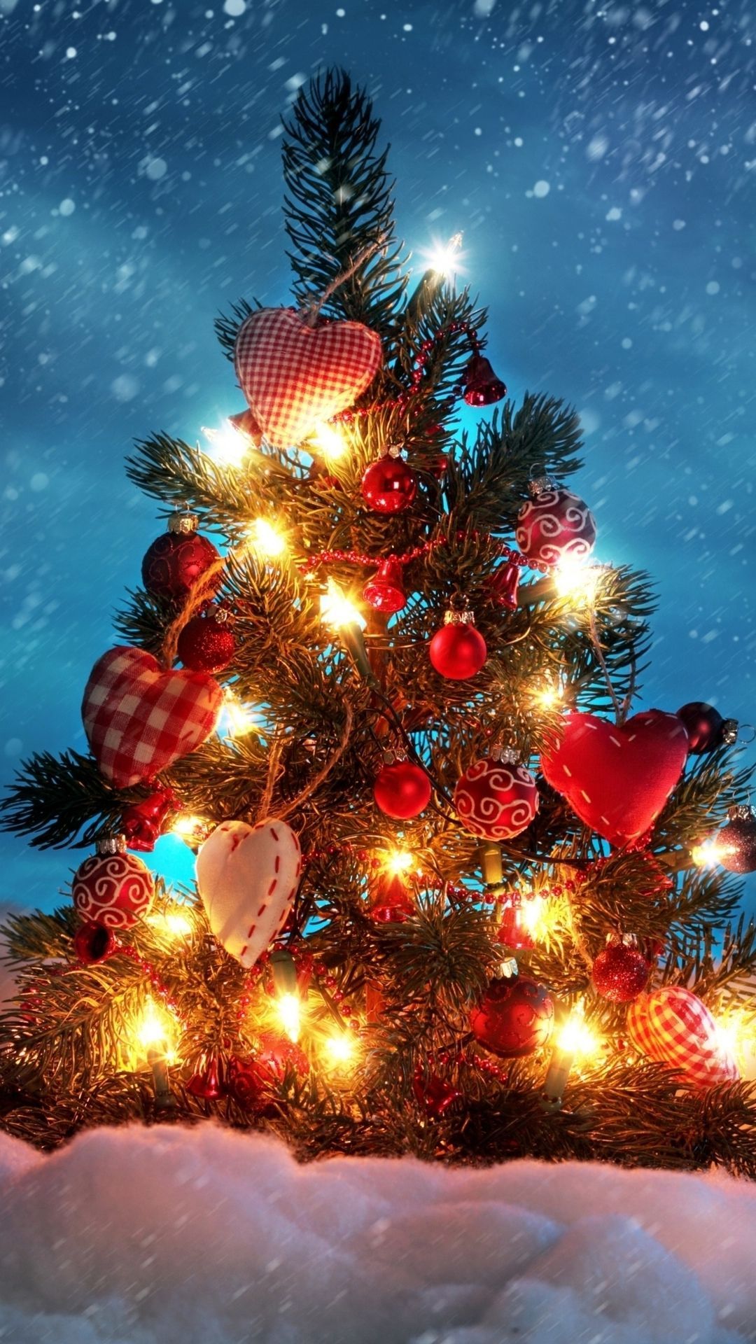Colorful Christmas Tree. Wallpaper iphone christmas, Christmas live wallpaper, Xmas wallpaper