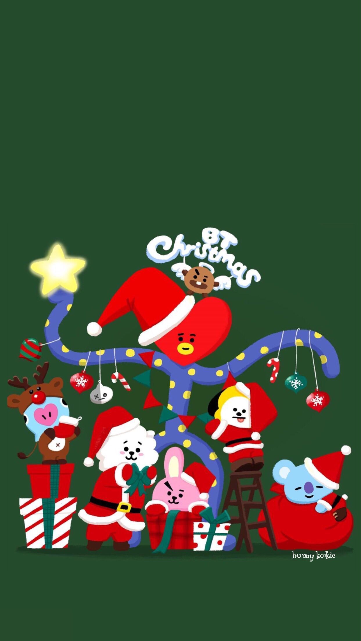 BT21. Bts christmas, Bts chibi, Bts wallpaper