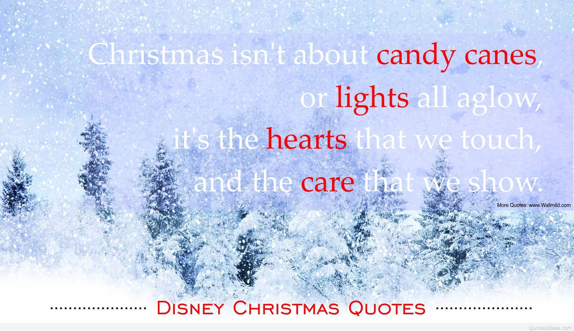 Cute Christmas Disney Quote With Cover Inspirational Quotes For Kids