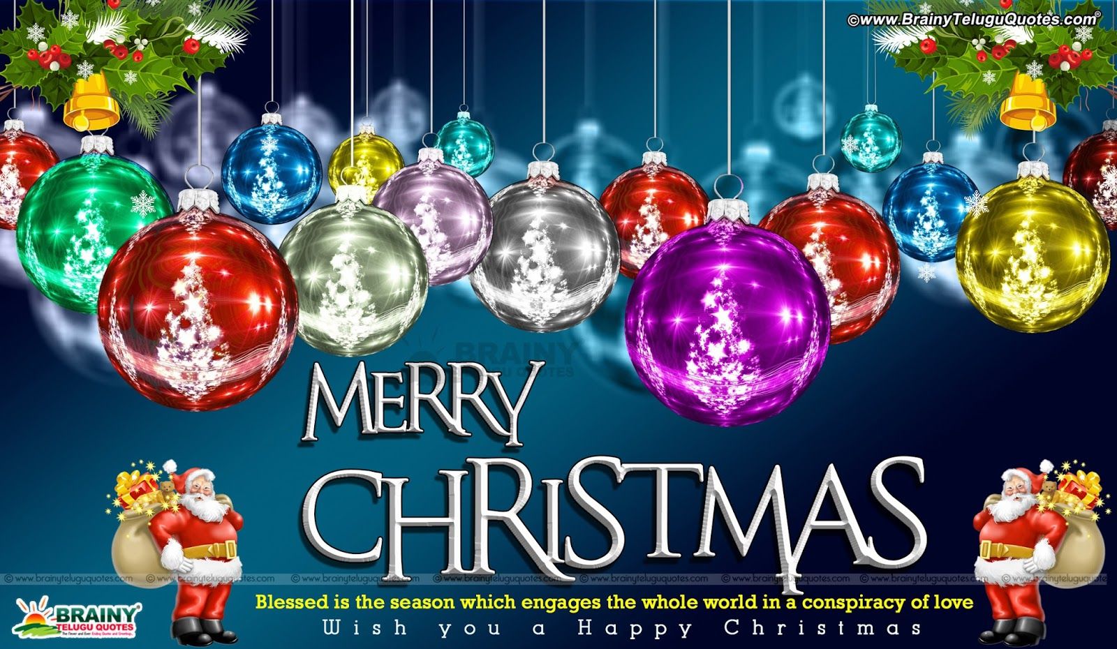 Merry Christmas Greetings With Inspirational Messages Christmas Wallpaper HD. BrainyTeluguQuotes.comTelugu Quotes. English Quotes. Hindi Quotes. Tamil Quotes. Greetings