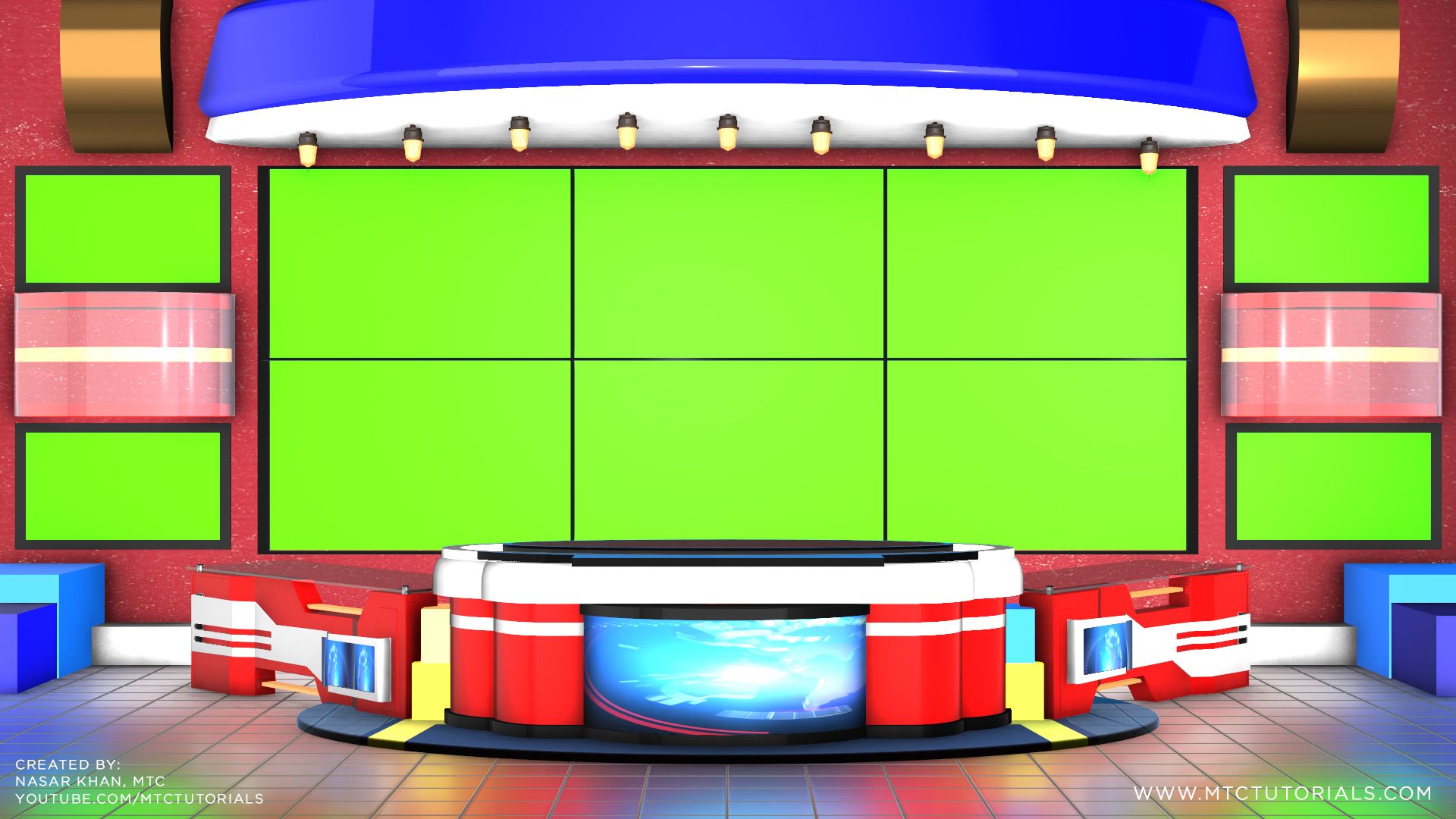 news studio background 1920x1080