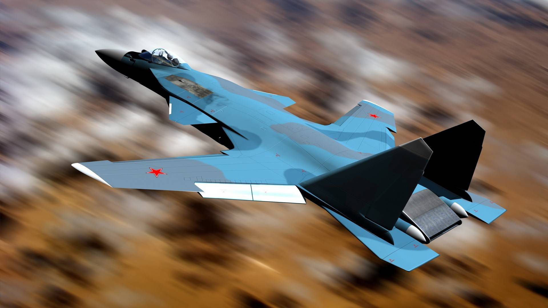 Wallpaper Su- Berkut, Firkin, Sukhoi, Fighter, swept wing, abnormal engine desktop wallpaper Aircrafts and Planes GoodWP.com