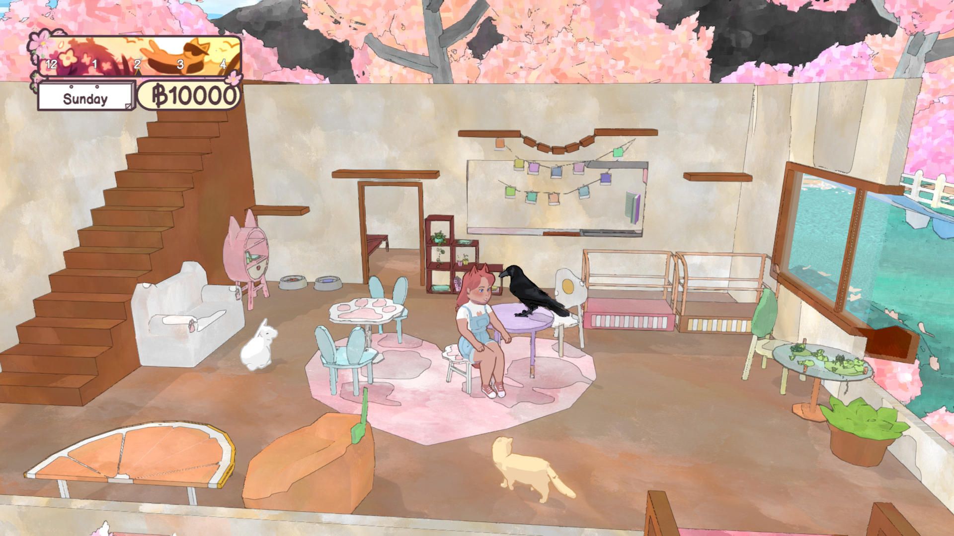 Cat cafe sim Calico is out now. Rock Paper Shotgun