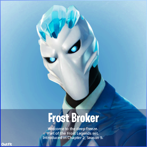 Frost Broker Fortnite wallpaper