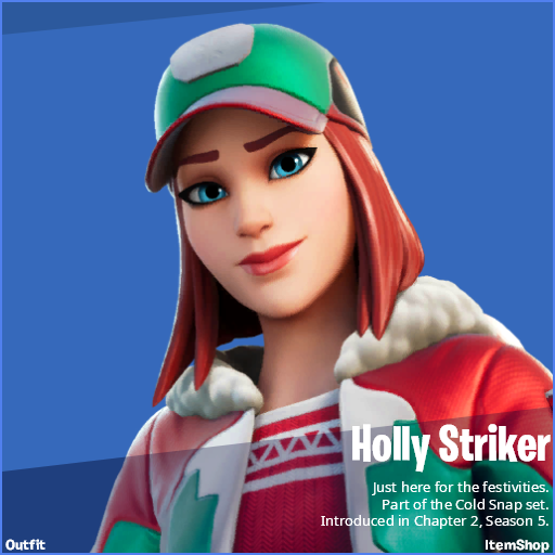 Holly Striker Fortnite wallpaper