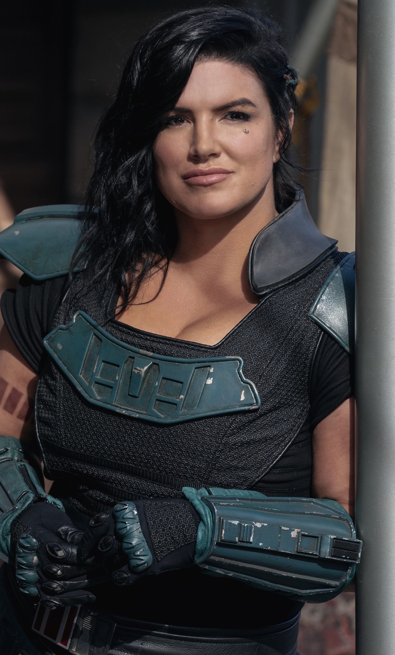 Gina Carano as Cara Dune in Mandalorian iPhone 6 plus Wallpaper, HD TV Series 4K Wallpaper, Image, Photo and Background