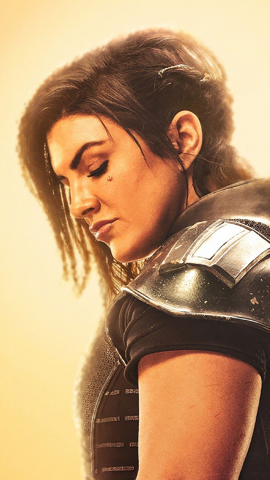 Gina Carano Mobile Wallpaper in The Mandalorian. Cara dune, Mobile wallpaper, Mandalorian