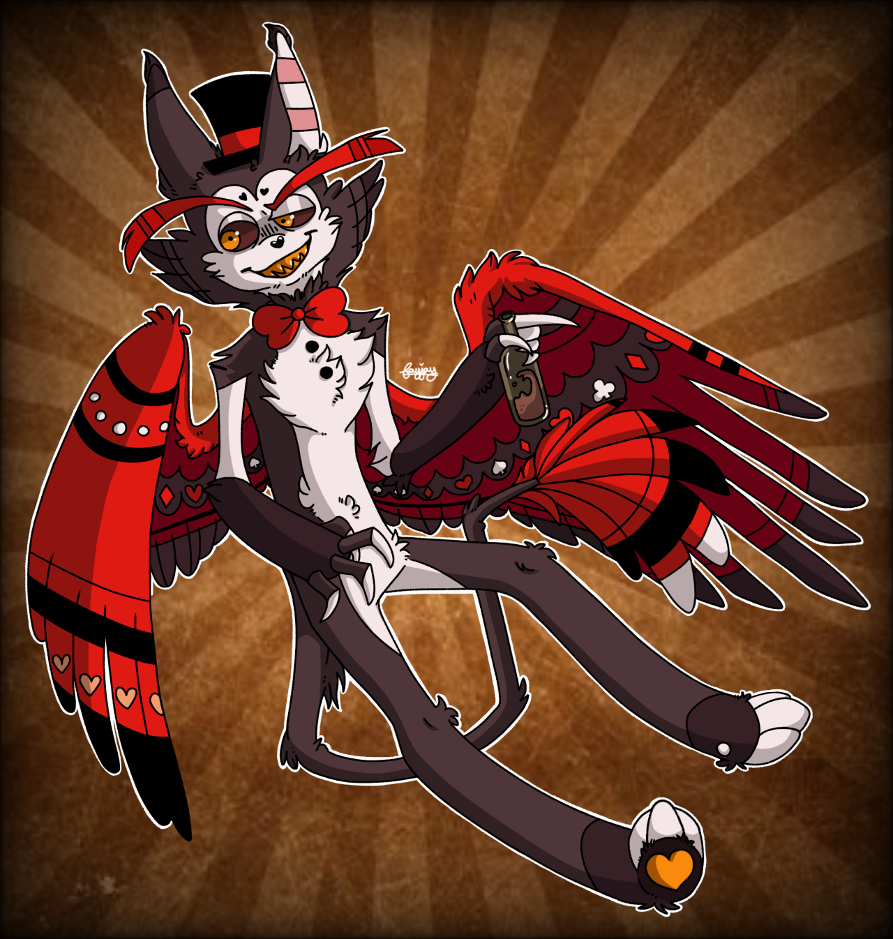 Husk Hazbin Hotel Wallpapers - Wallpaper Cave