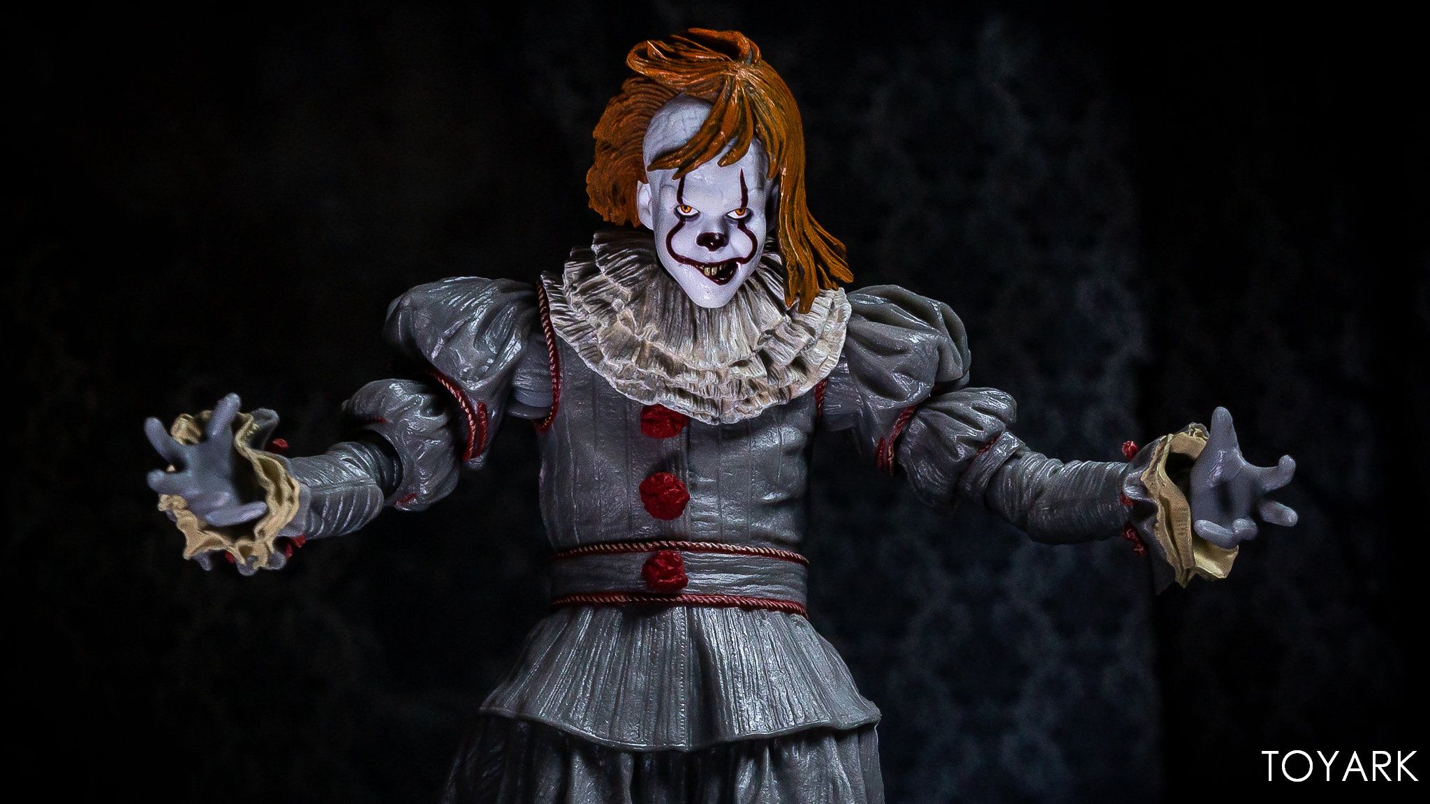 IT House Pennywise Ultimate Figure by NECA Photo Shoot