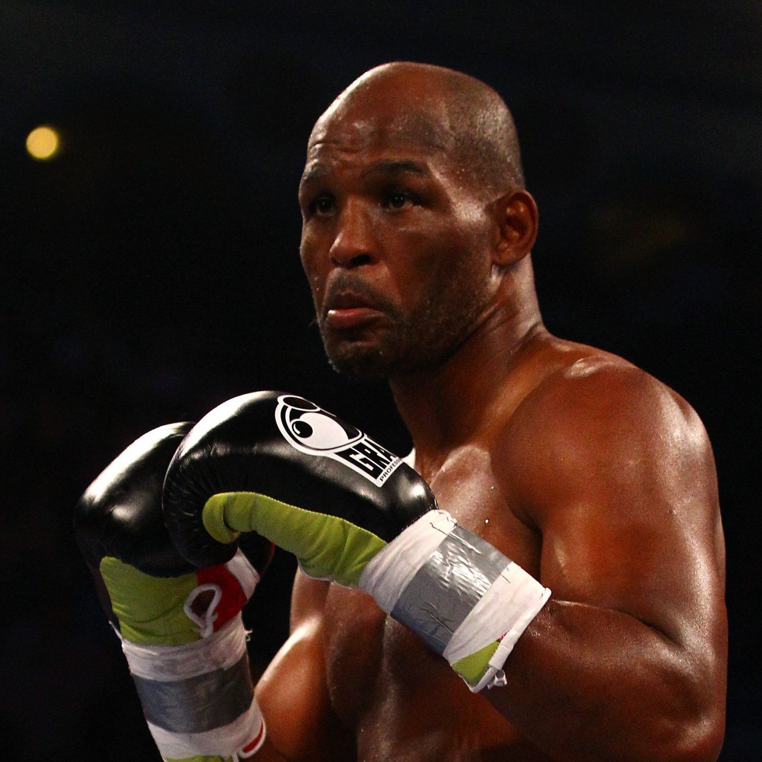 Famous Boxers. Famous Boxer Bernard Hopkins in a middle of the fight wallpaper and. Boxer, Hopkins, Bernard