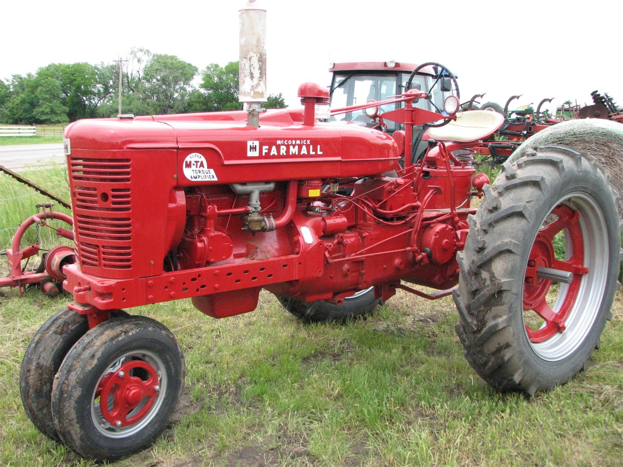 Farmall Super M TA Tractor, Nebraska. $950