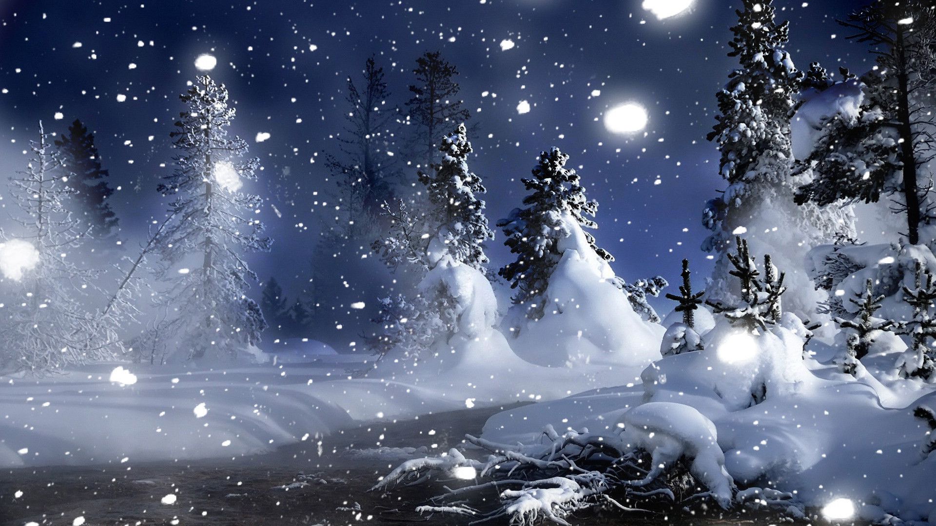 Beautiful Winter Wonderland Wallpaper Winter Background