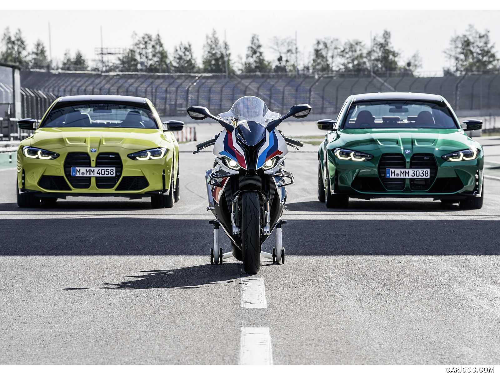 BMW M3 Sedan and 2021 M4 Coupe. HD Wallpaper