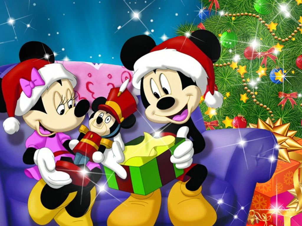 Xmas Mickey Mouse Wallpapers - Wallpaper Cave