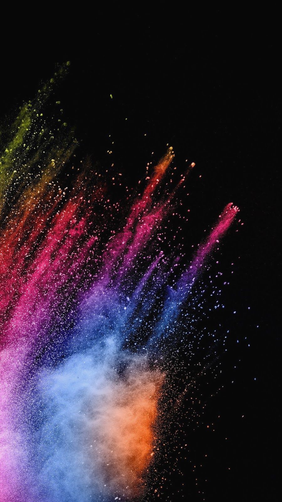 Colorful Explosion Wallpapers Iphone Android