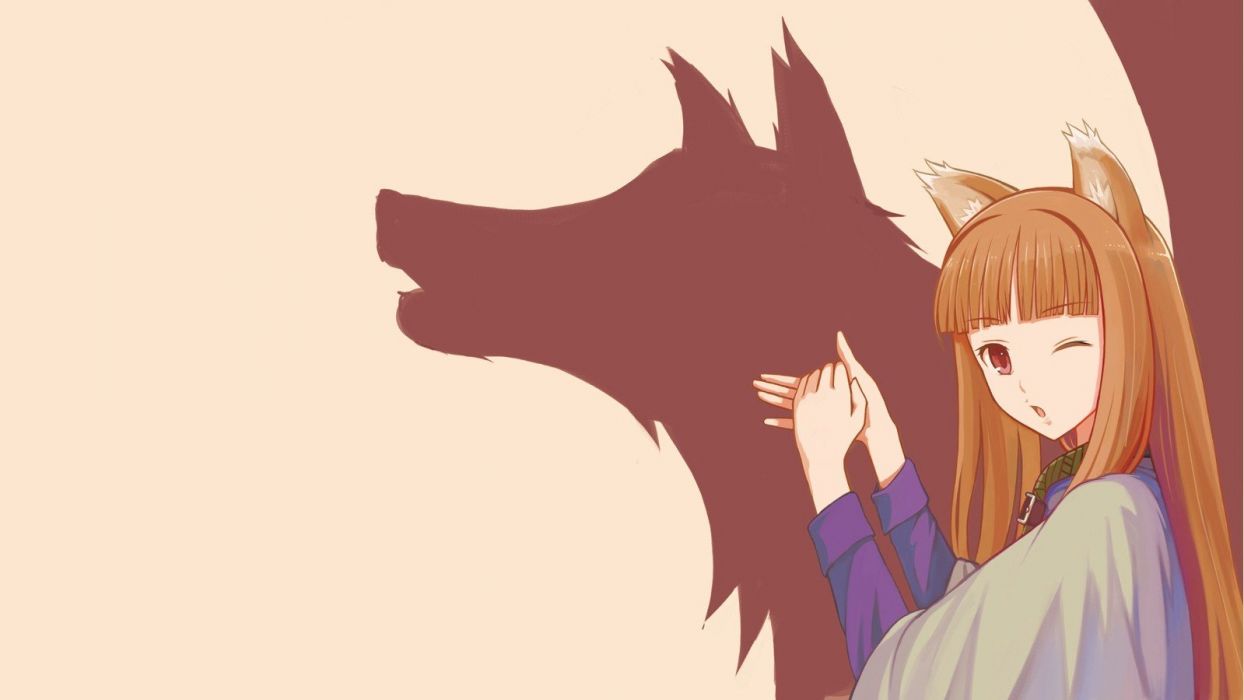 Spice and Wolf Holo The Wise Wolf wallpaperx900