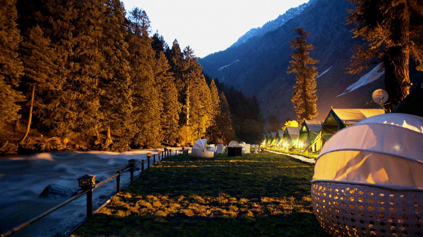 Camp in comfort at this Kashmir resort. Condé Nast Traveller India