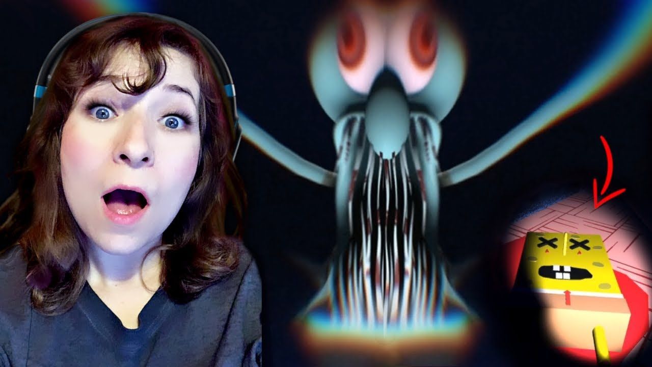 Squidward HORROR GAME? Mystery in The Basement! Red Mist. Horror game, Squidward, Mists