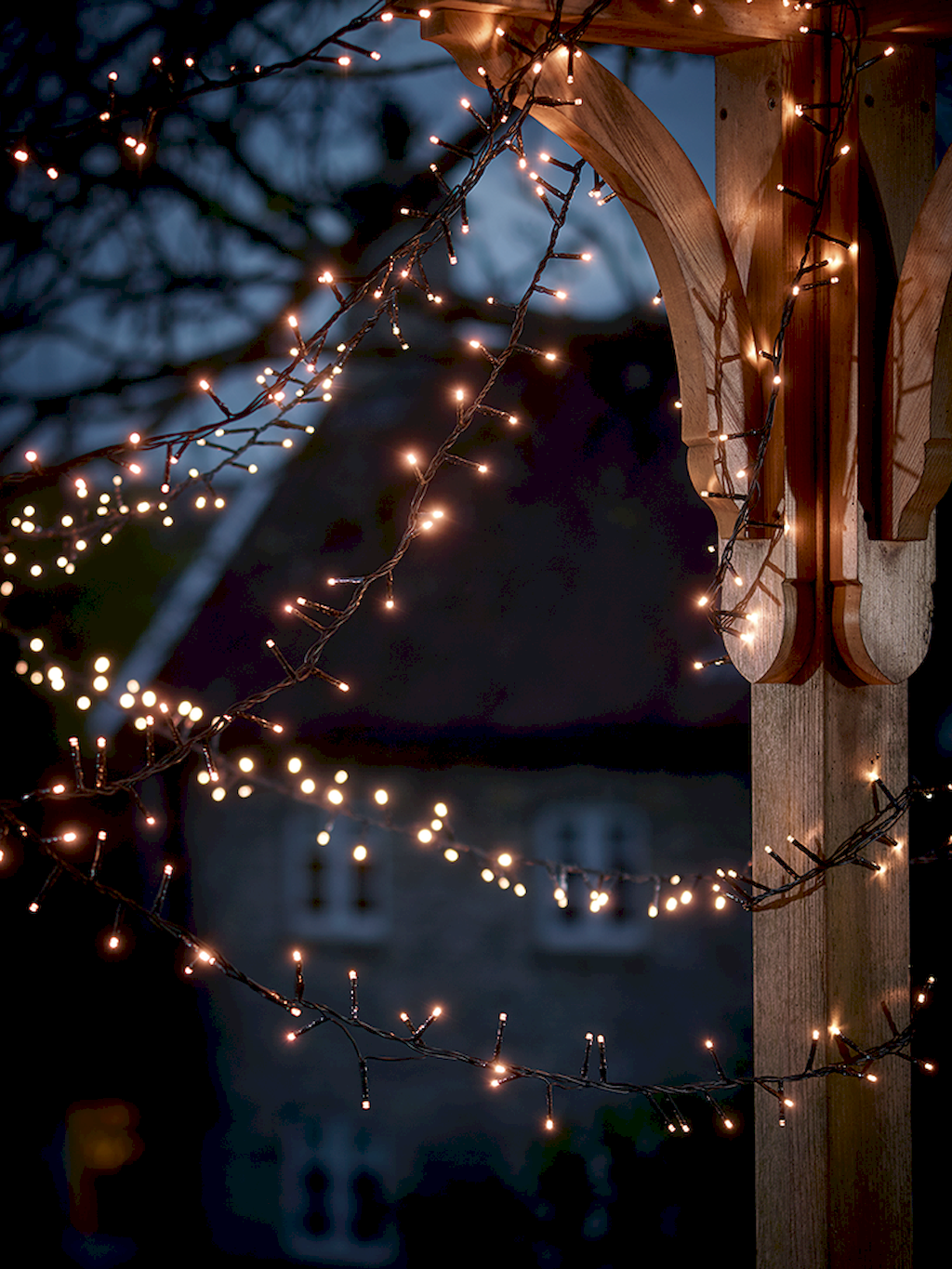 Outdoor Christmas Lights Decoration Ideas Home to Z. Lit wallpaper, Lights, Twinkle lights