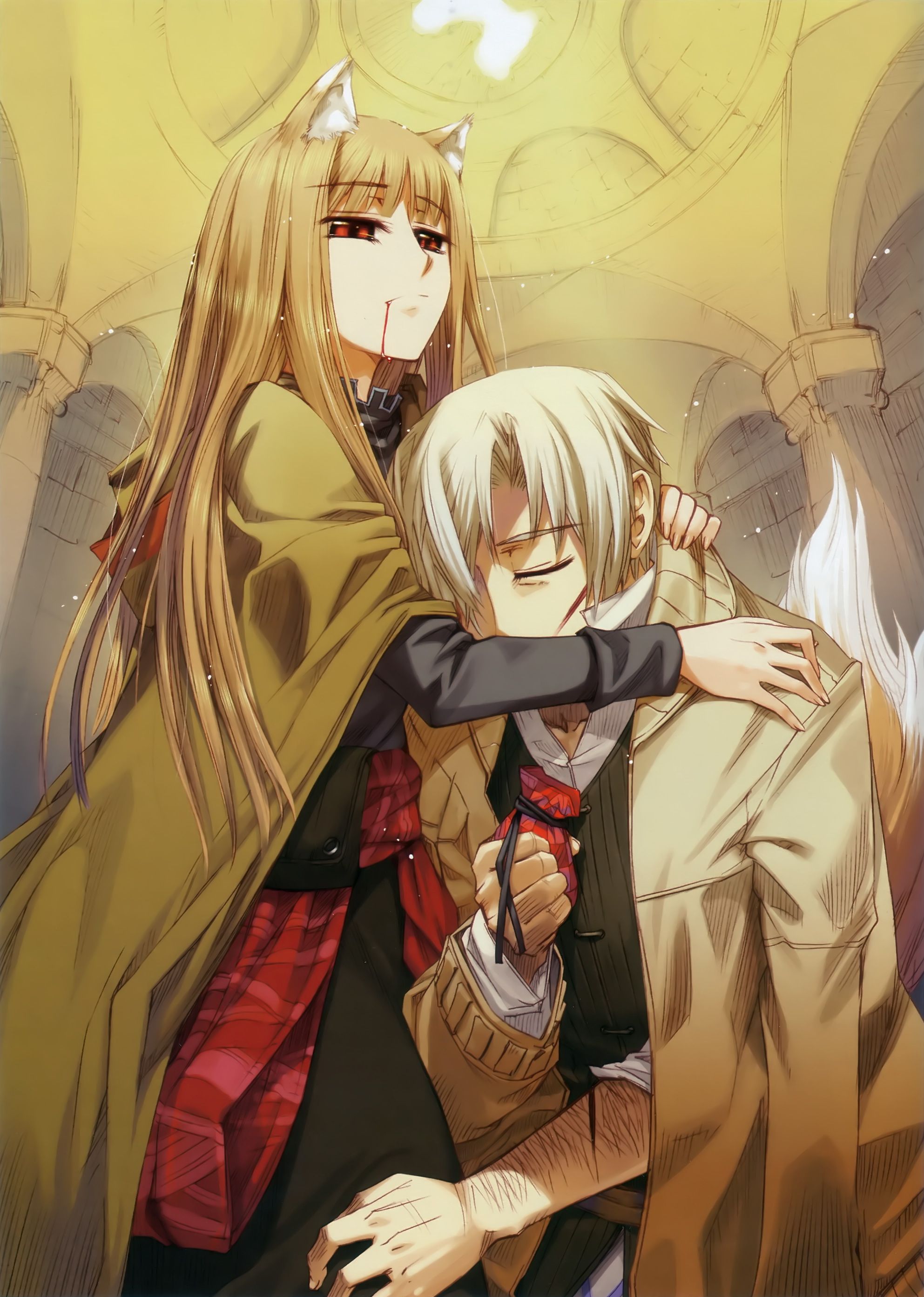 Ookami to Koushinryou (Spice And Wolf), Mobile Wallpaper Anime Image Board