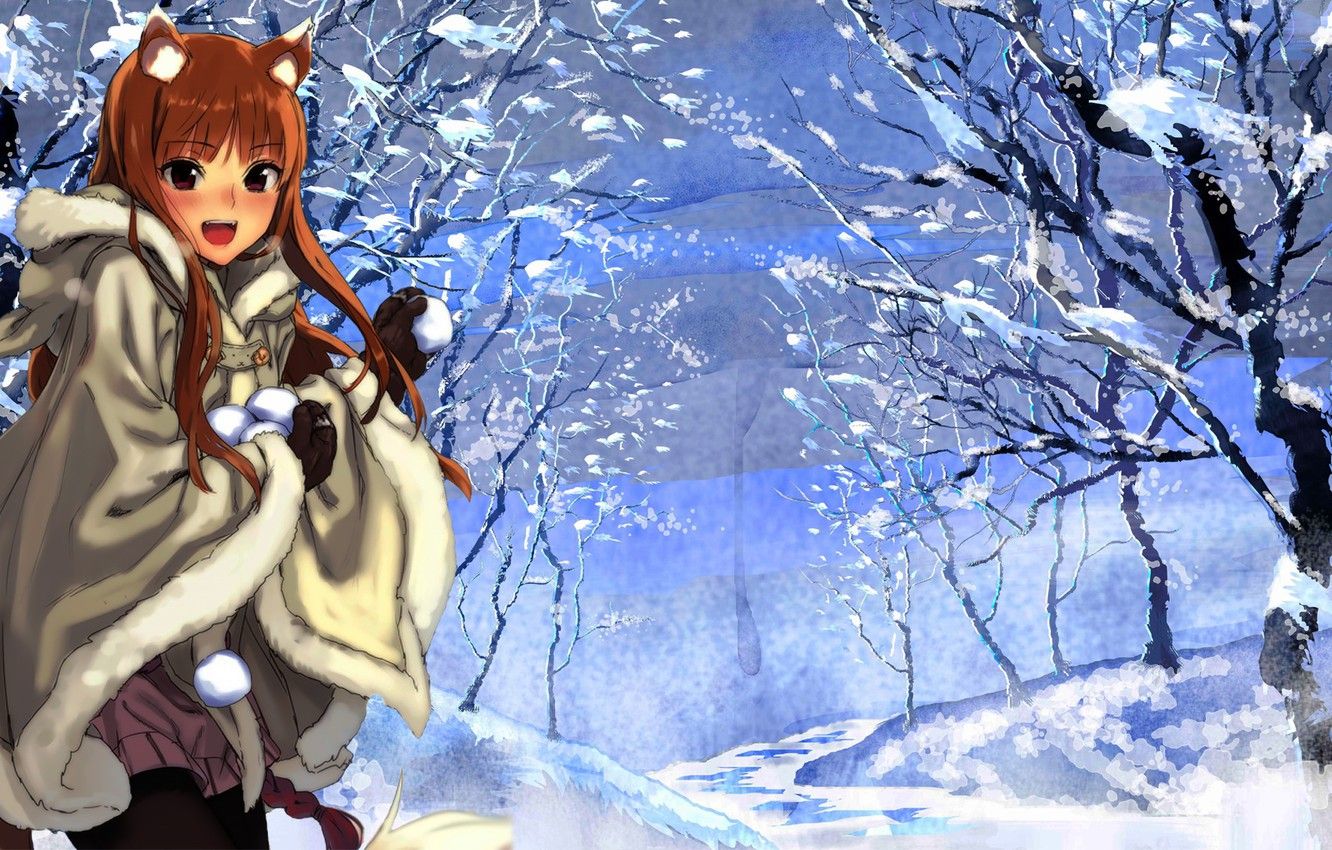 Photo Wallpaper Holo, Spice And Wolf, Spice And Wolf, Amazing View