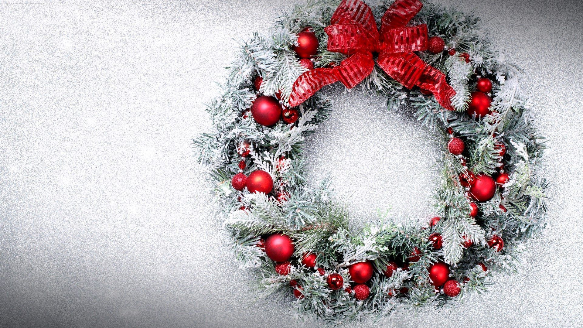 Christmas Wreath Wallpaper Free Christmas Wreath Background