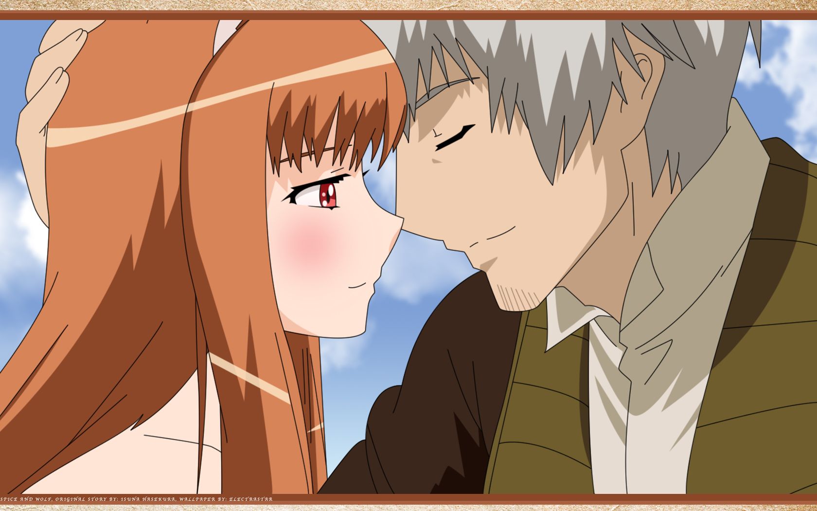 Wide Wallpaper Collections: Spice And Wolf characters Wallpaper