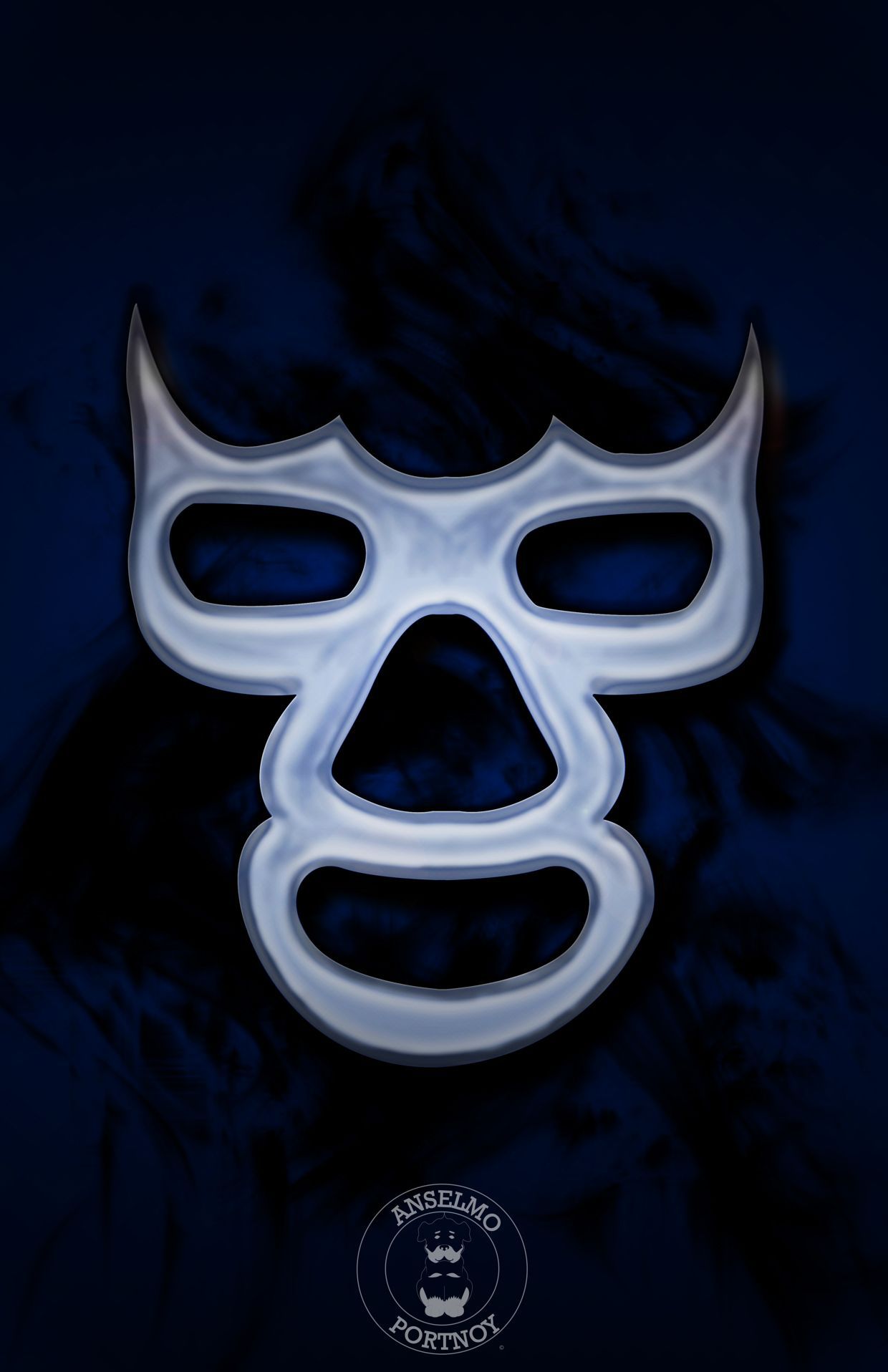 Blue Demond. Carteles de lucha libre, Mascaras de luchadores, Lucha libre