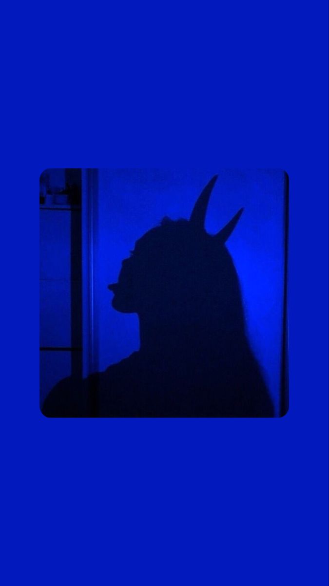 Wallpaper Blue demon