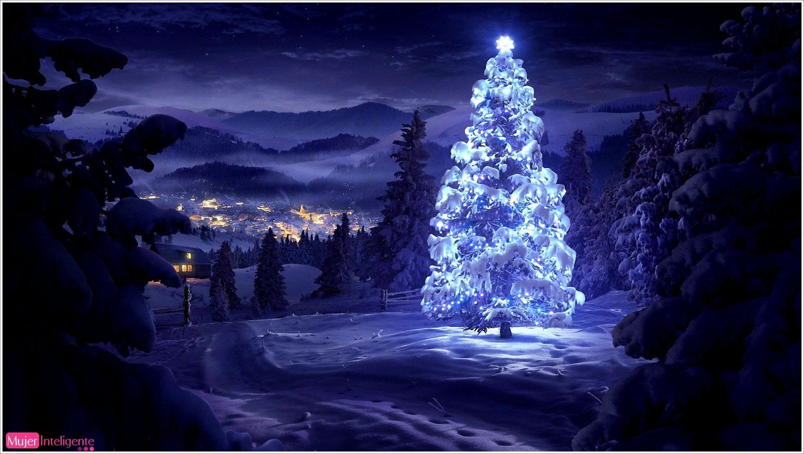 Postales de Navidad y Año Nuevo. By Mujer inteligente