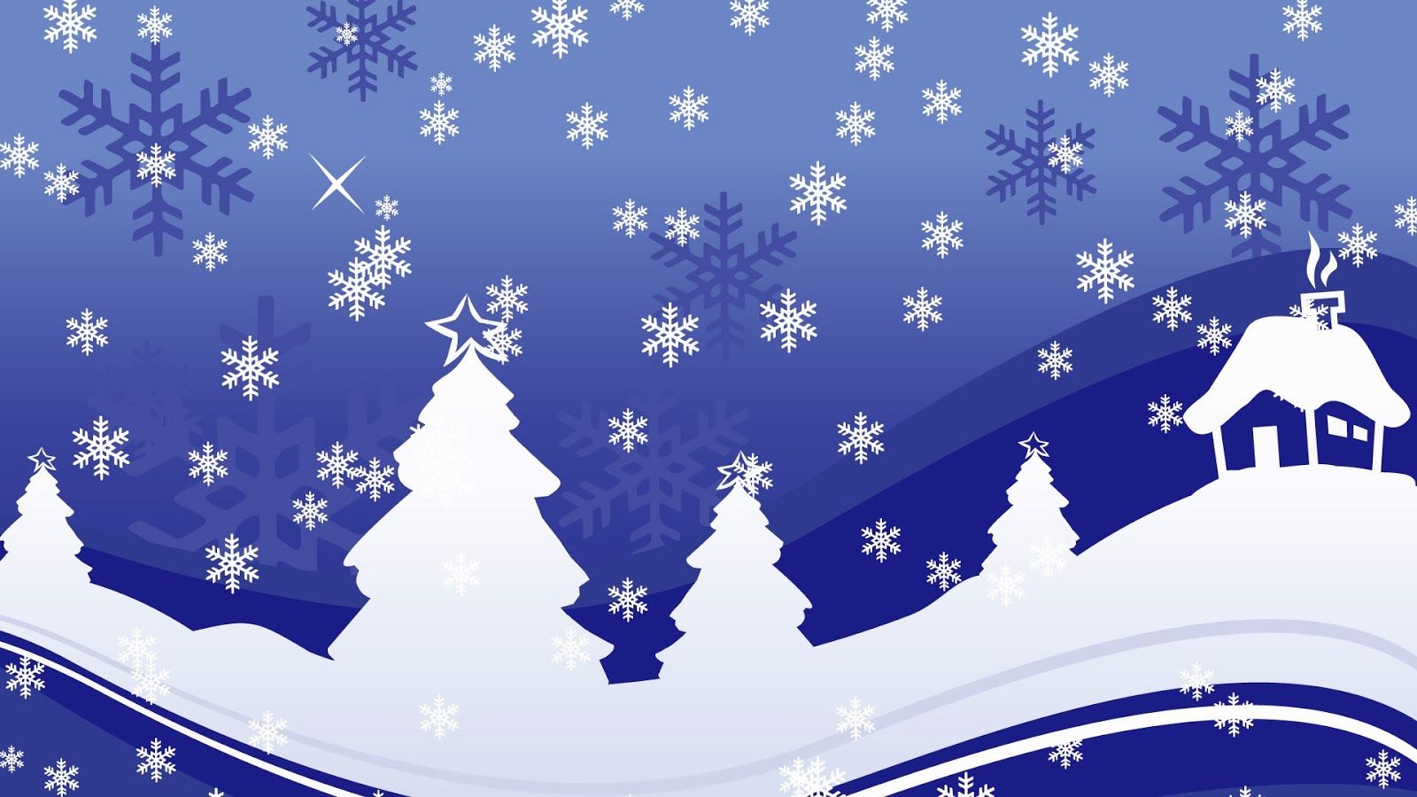HoraBuena.com: Feliz Navidad! de Navidad sobre los pinos