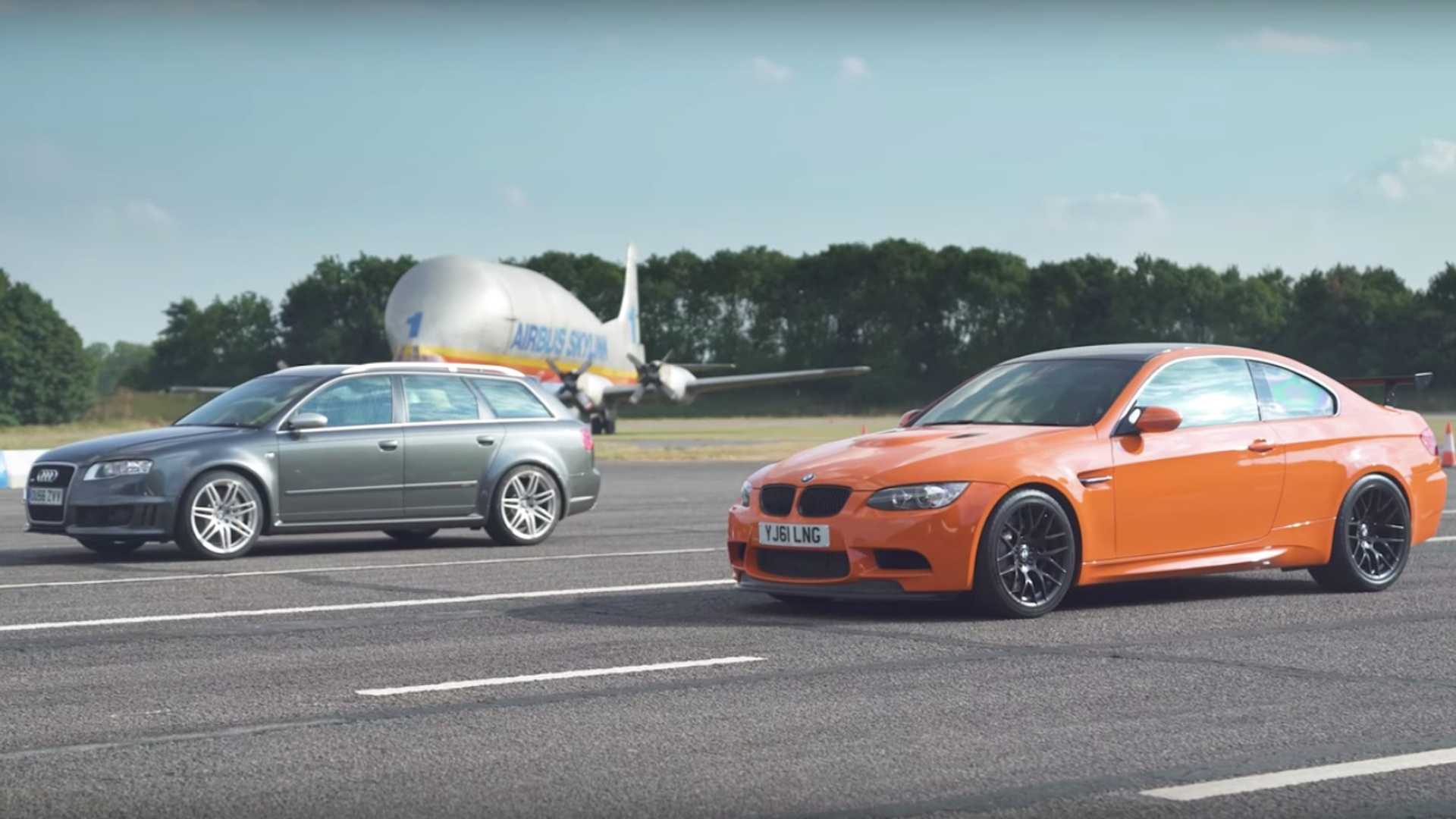 BMW E92 M3 GTS faces Audi RS4 B7 in drag race