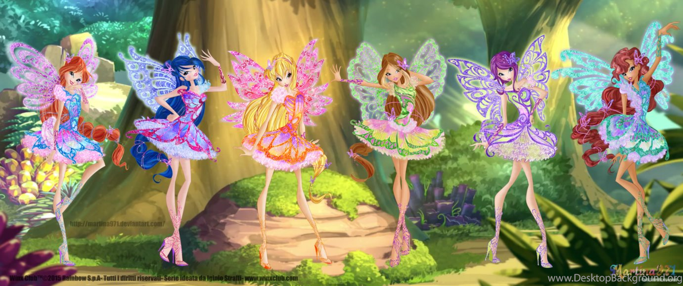 Winx Club Butterflix Wallpaper By Martina971 Desktop Background