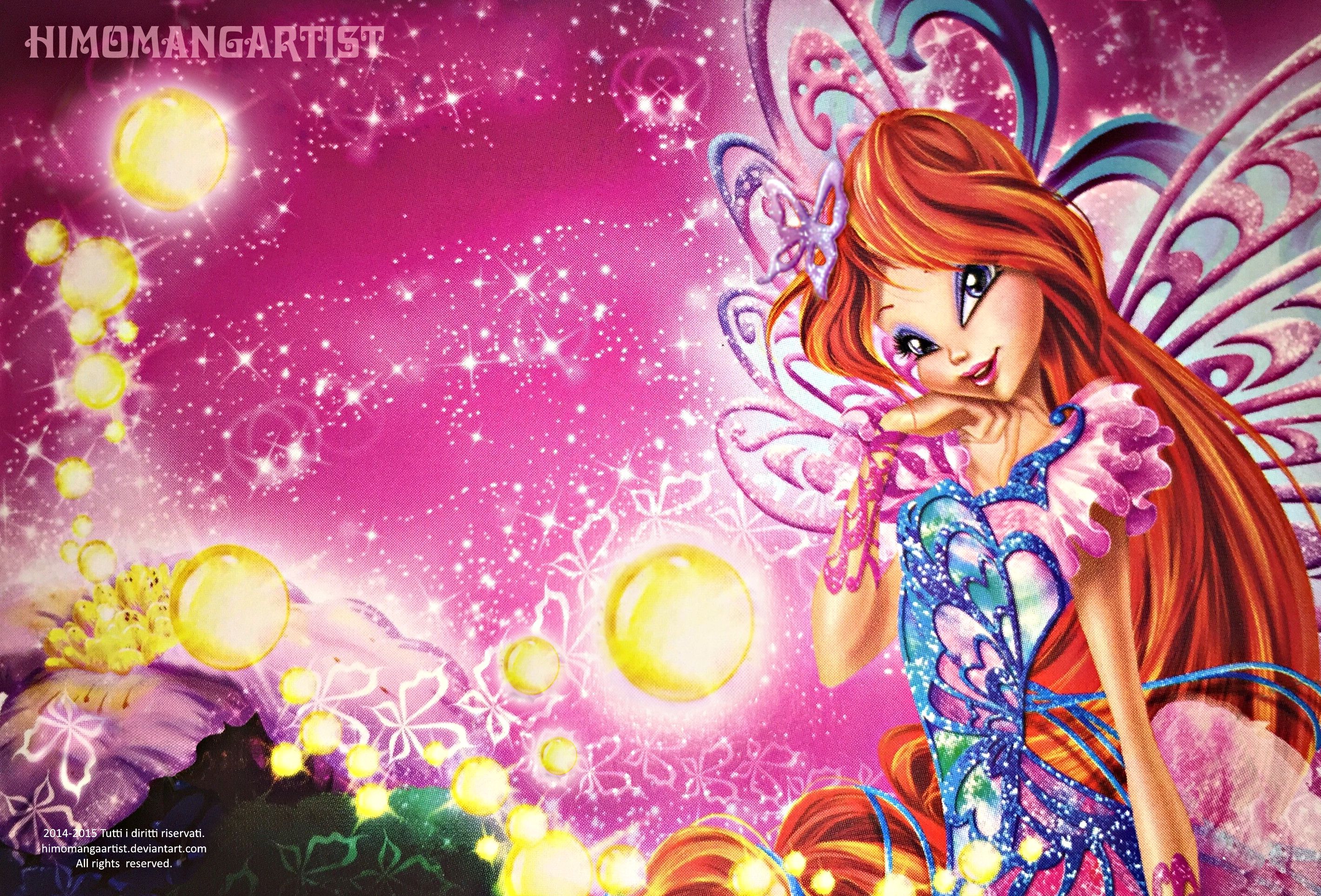 Winx Club Butterflix Wallpapers Wallpaper Cave