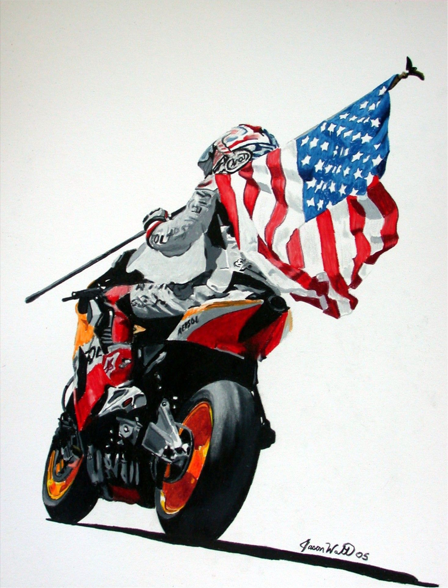 Nicky Hayden Wallpapers - Wallpaper Cave