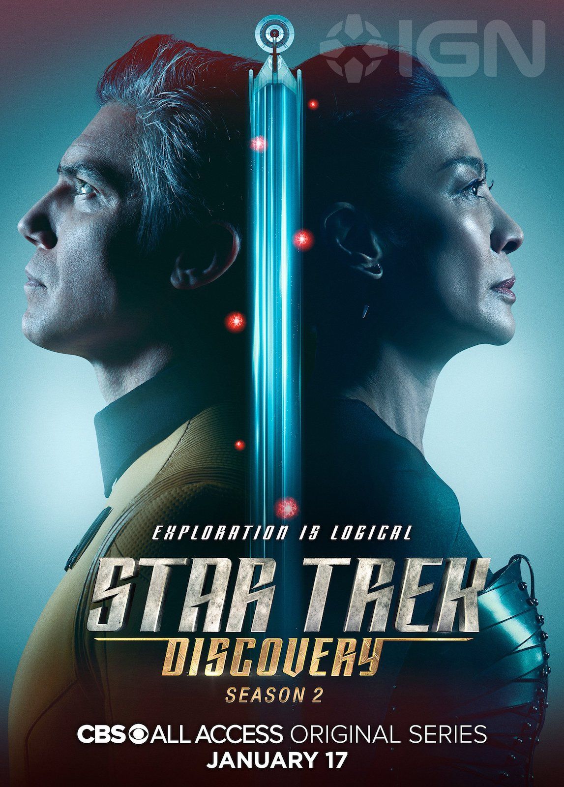 New 'Star Trek: Discovery' Season Two Posters and Cast Image, First Episode Gets A Title