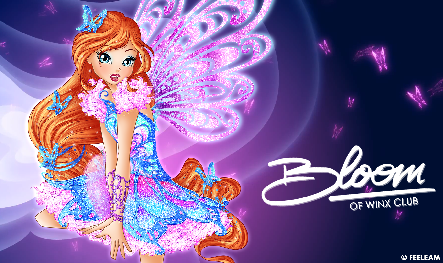 Bloom (season 8) butterflix wallpaper