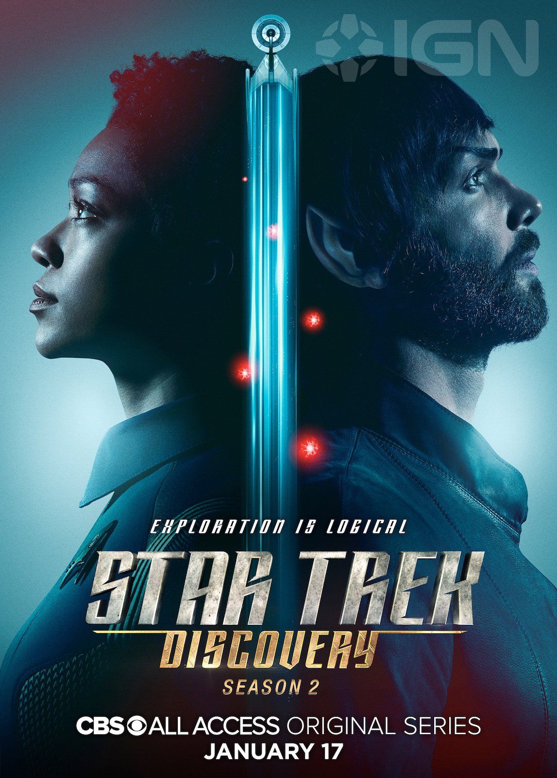 New 'Star Trek: Discovery' Season Two Posters and Cast Image, First Episode Gets A Title