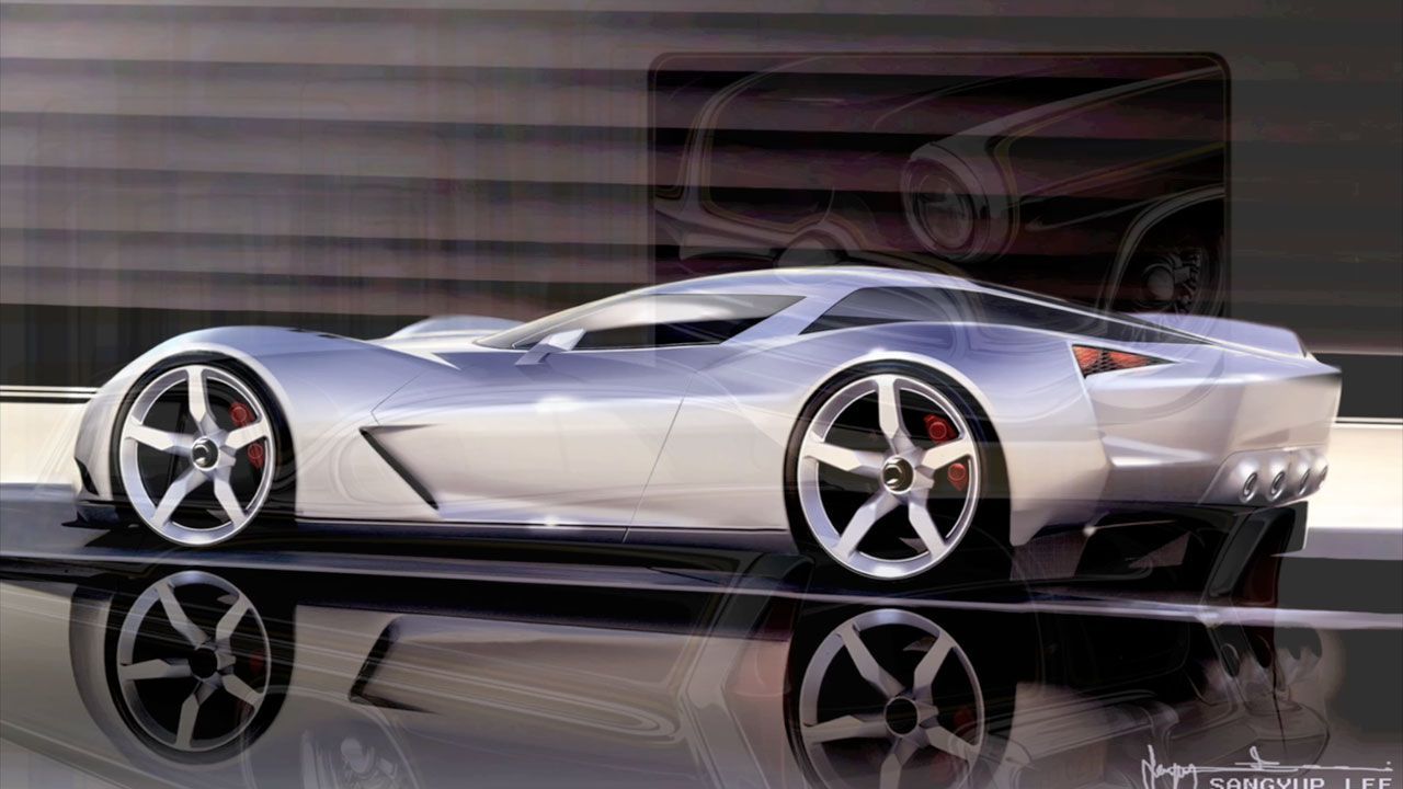 Corvette Stingray Concept. Corvette stingray, Design, Concept cars