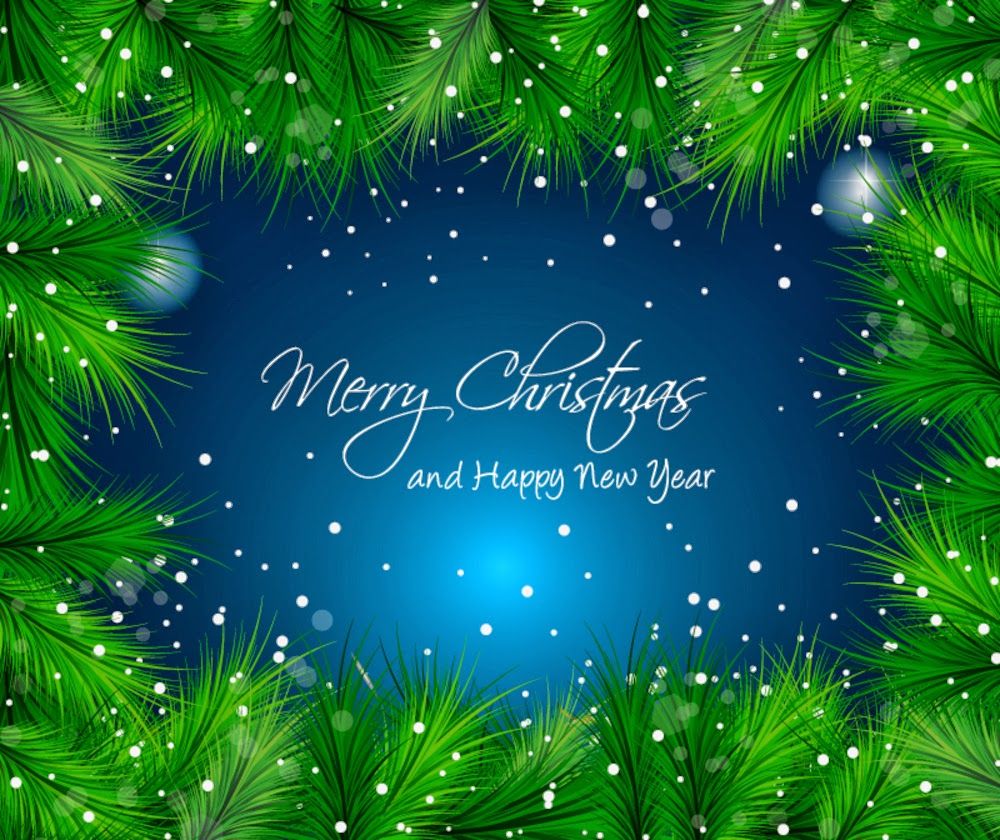 Merry Christmas And Happy New Year Wallpapers Wallpaper Cave