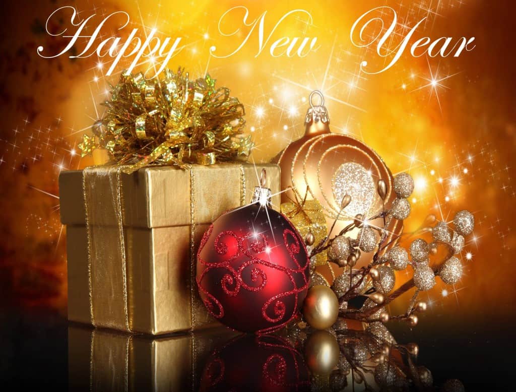 Happy New Year Wallpaper For iPhone And iPad Christmas 3D Gif HD Wallpaper