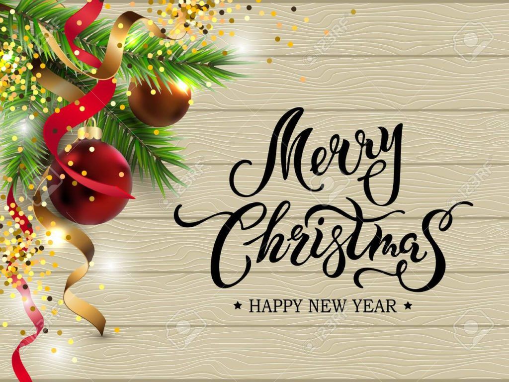 Christmas And New Year Wishes Wallpapers Wallpaper Cave