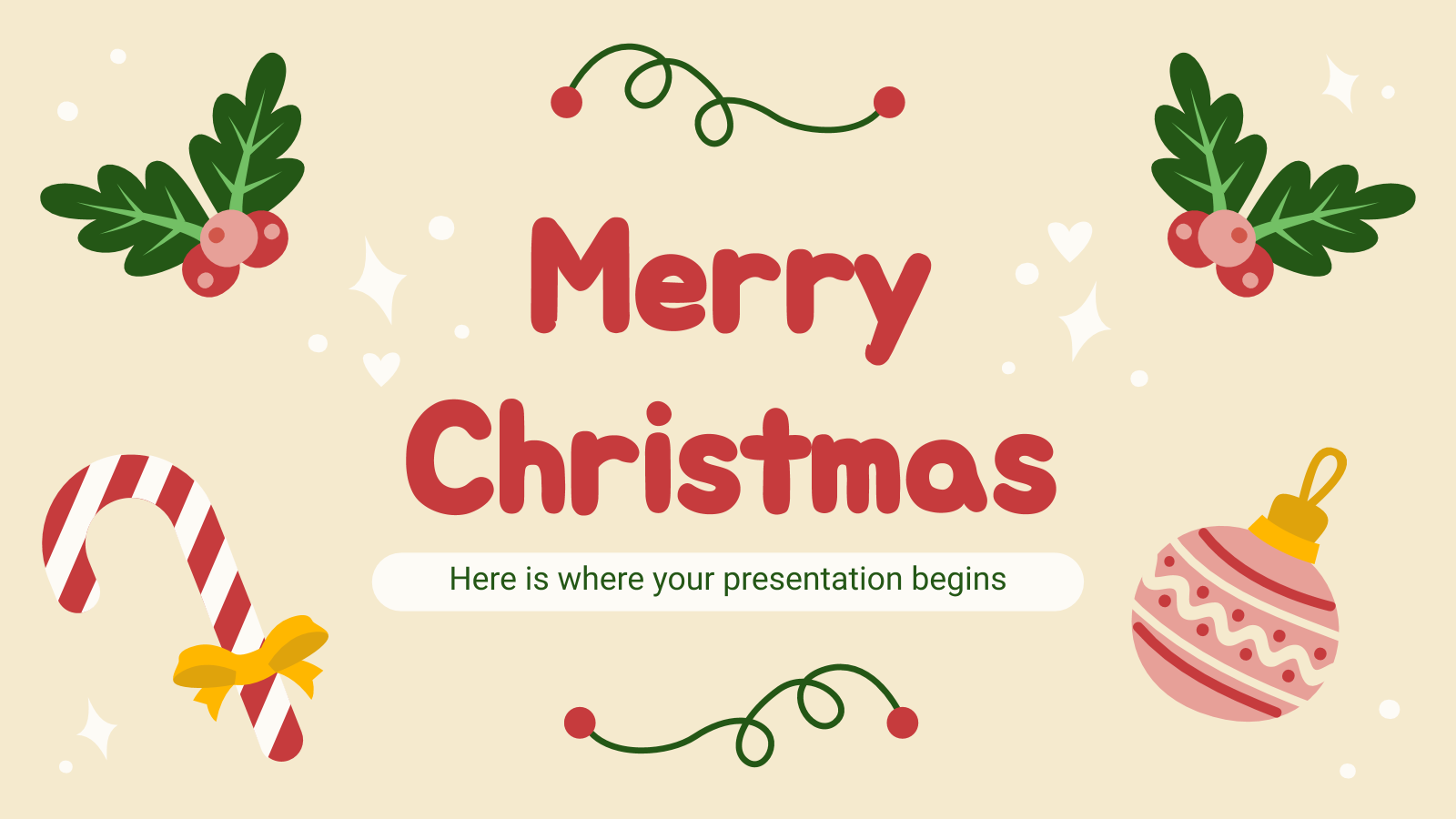 Free Christmas Google Slides themes and Powerpoint