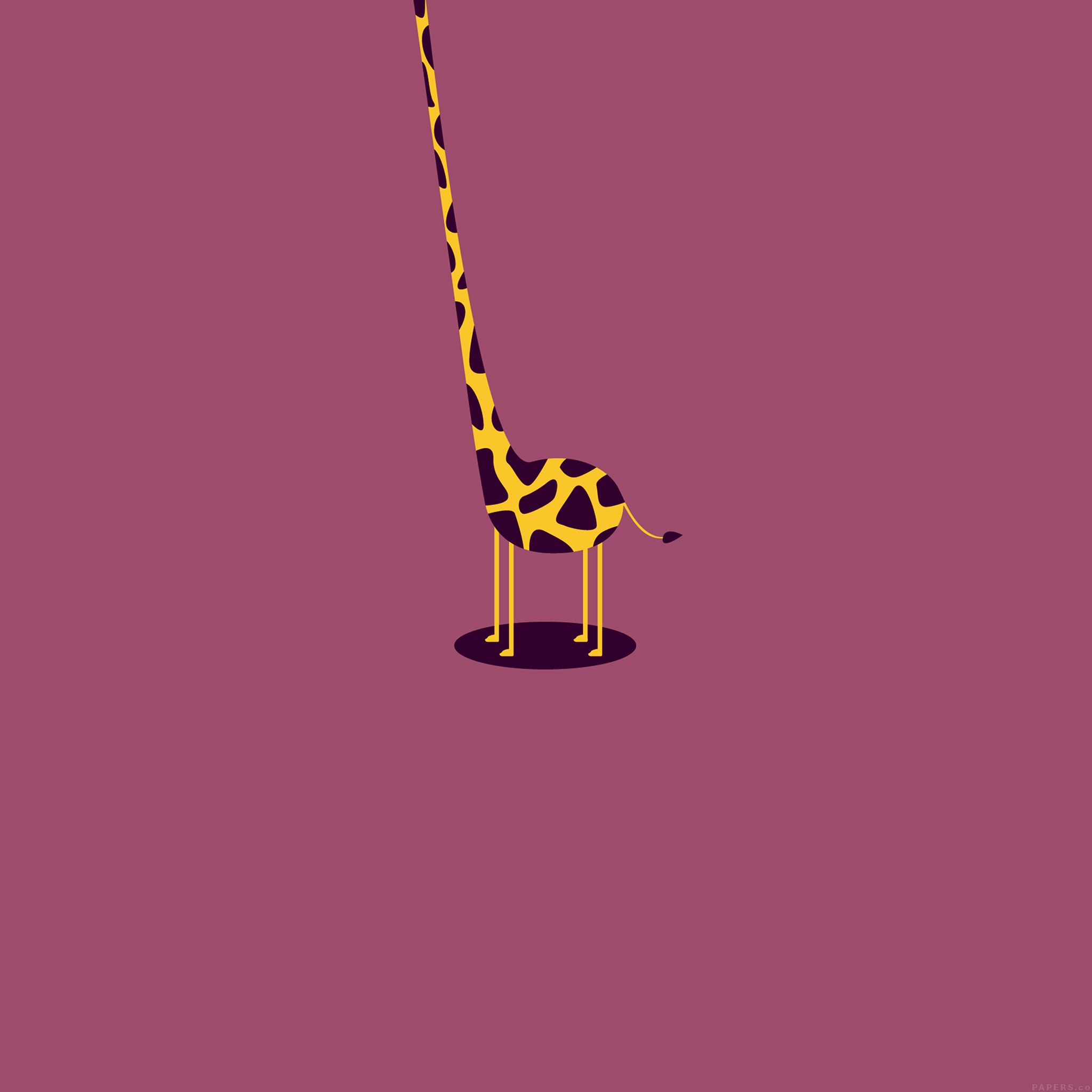Giraffe Cute Minimal Simple