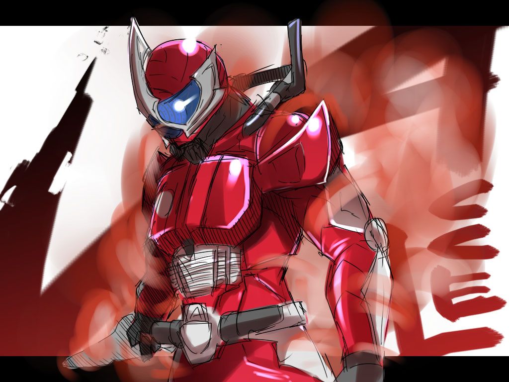 Kamen Rider Accel (kamen Rider And 1 More) Drawn By Chicago X