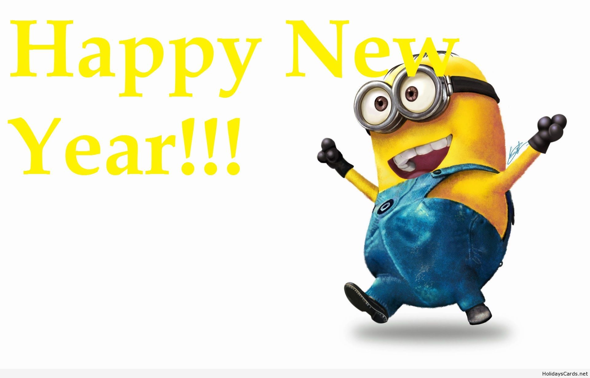 Happy New Year Minion Wallpapers - Wallpaper Cave