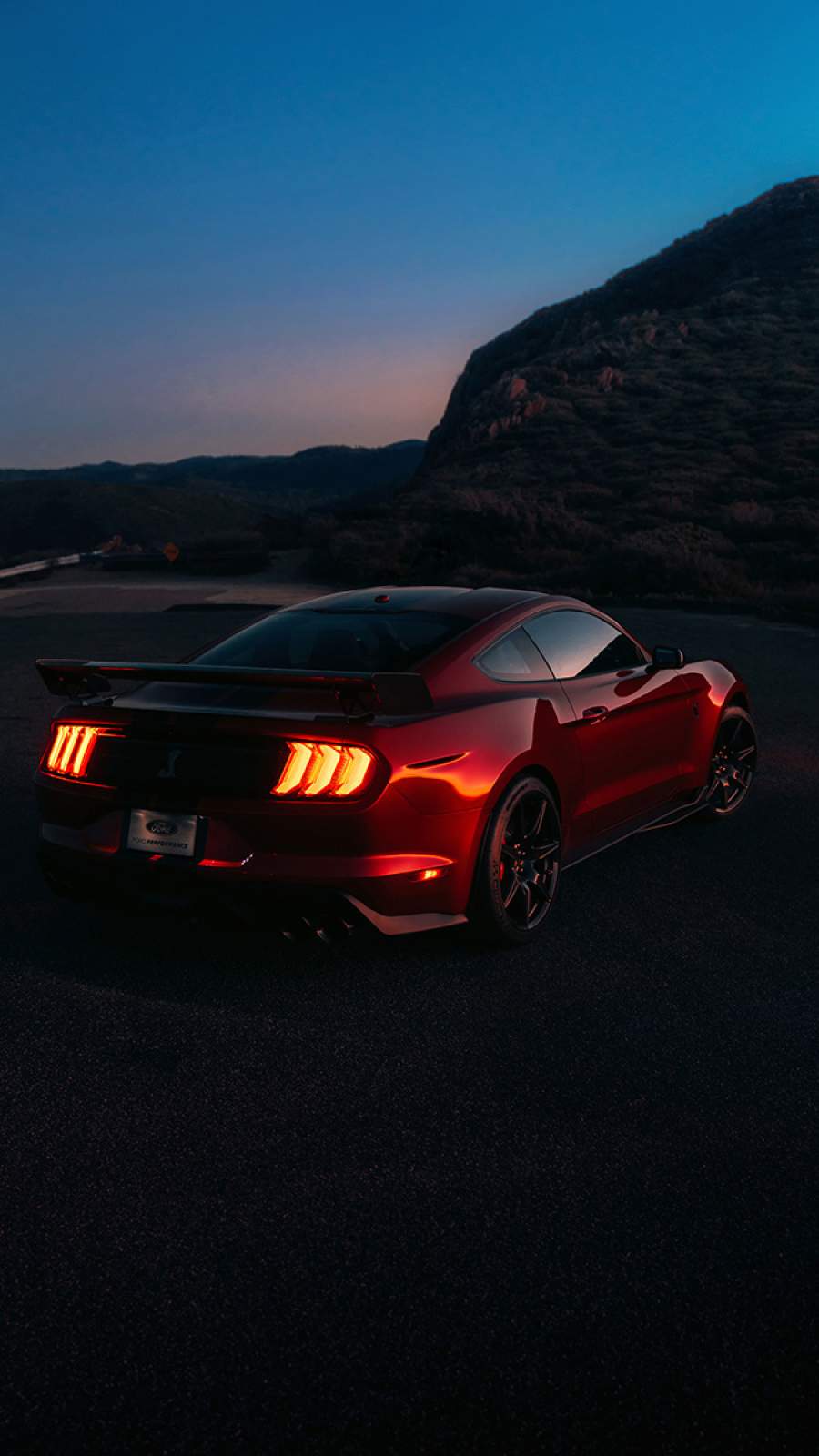 Mustang Gt 2019 Night HD Wallpaper