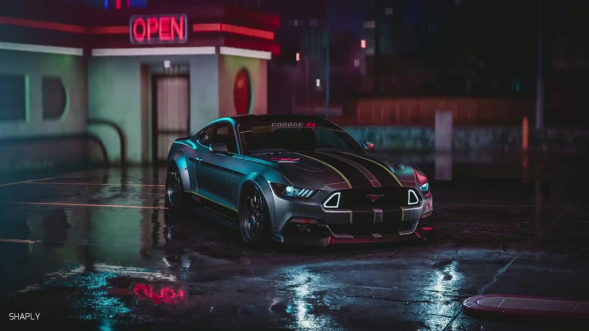 Ford Mustang Gt Live Wallpaper