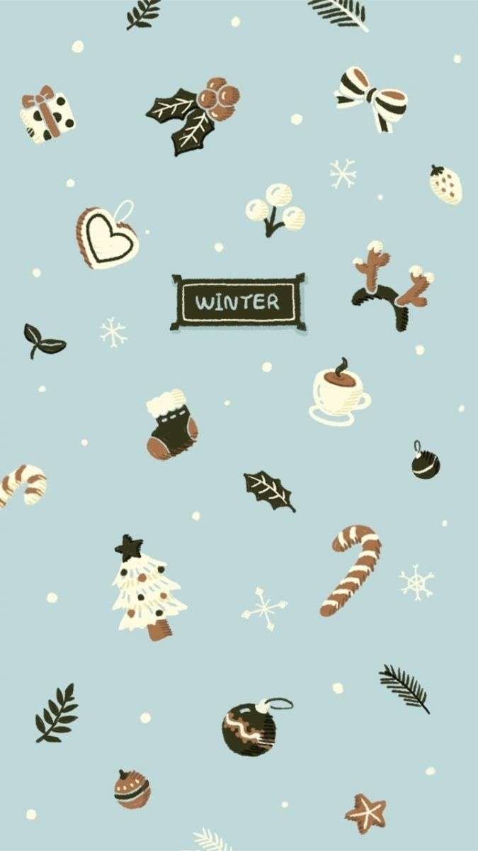 Wallpaper iPhone Cute Winter